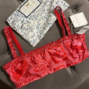 AGUA BY AGUA BENDITA
Olmo Ipanema Escarlata Bikini Top